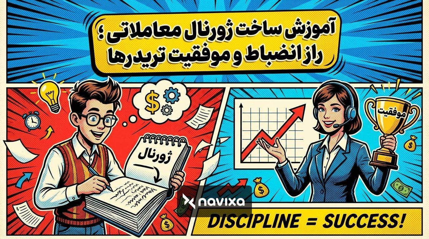 نمایی از یک ژورنال معاملاتی حرفهای و تحلیل چارتهای ارز دیجیتال برای ترید