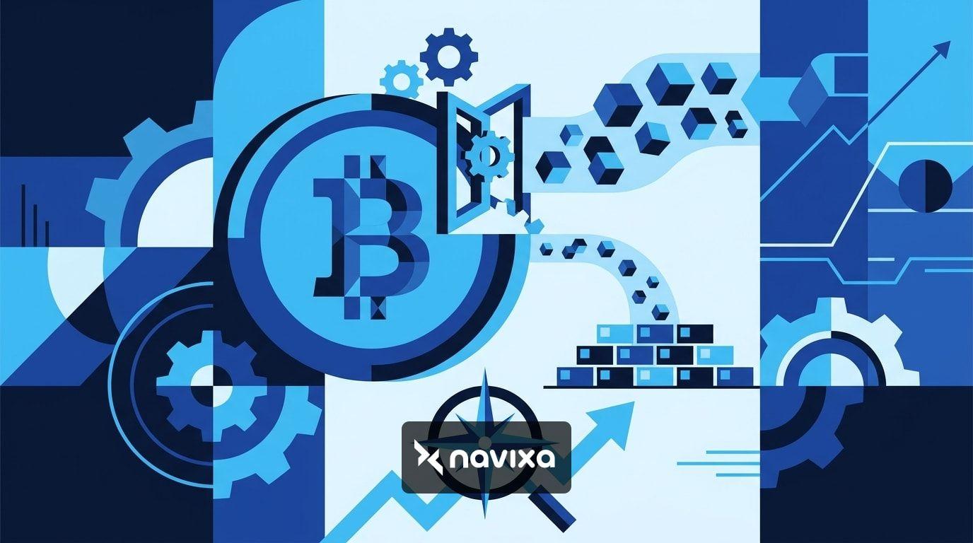 Chart showing the Bitcoin halving impact on supply dynamics and market cycles