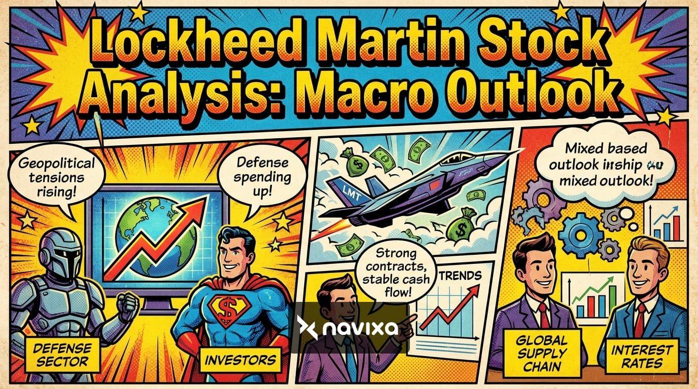 Lockheed Martin stock analysis chart showing macro market trends